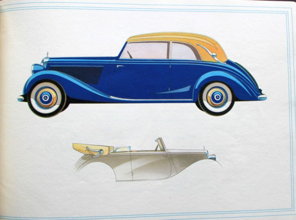 Mercedes-Benz 170 V Modelprogram 1938 Carbrochure (2389)